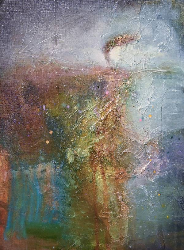 - Oil & Mixed Media on Canvas, Painting by Kate Richardson, measuring 40 x 30 cm (H x W) framed at 50 x 40 cm £895